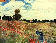 Das Mohnfeld nach Monet